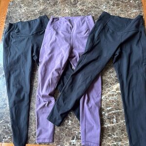 Danskin Purple and Black Leggings